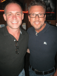 Johnnie and George at Havana.